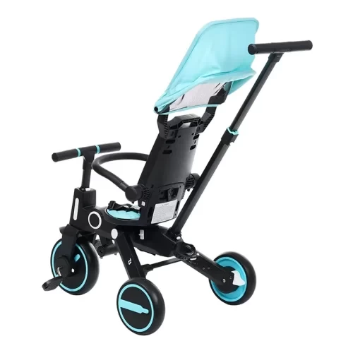 سه چرخه کودک سایبان دار رنگ تیفانی کد SL168