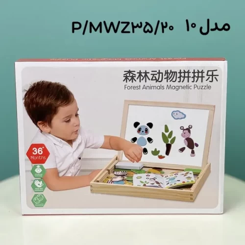 تخته سیاه و وایت برد دو طرفه مگنتی کد MWZ20