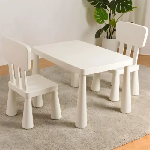 میز کودک طرح ایکیا مدل ماموت MAMMUT رنگ سفید کد 6173403