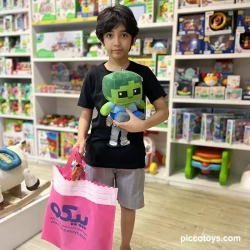 عروسک ماینکرافت زامبی Minecraft zambi کد AF100249