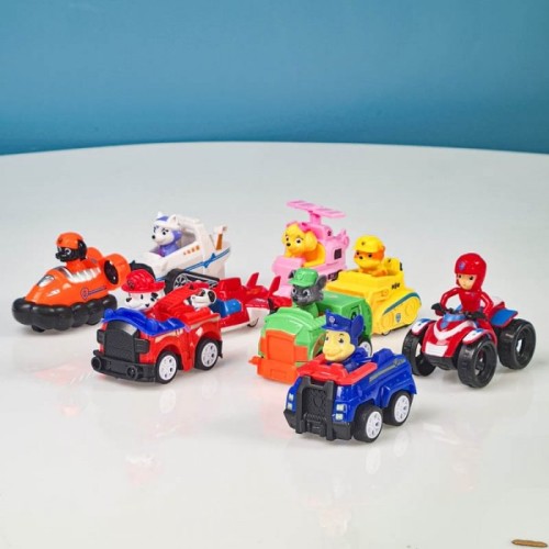 فیگور9 عددی سگهای نگهبان پاوپاترول paw patrol با ماشین مدل 6632