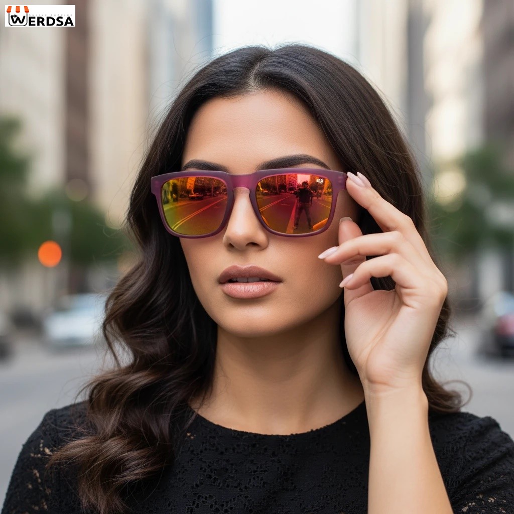 عینک آفتابی زنانه SPY PLUS کد 1535