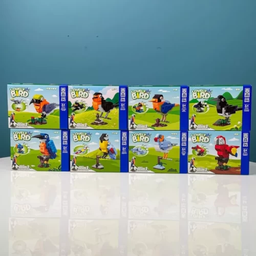 لگو پرنده مدل 85 تکه مدل چرخ ریسک کد P/991003/E