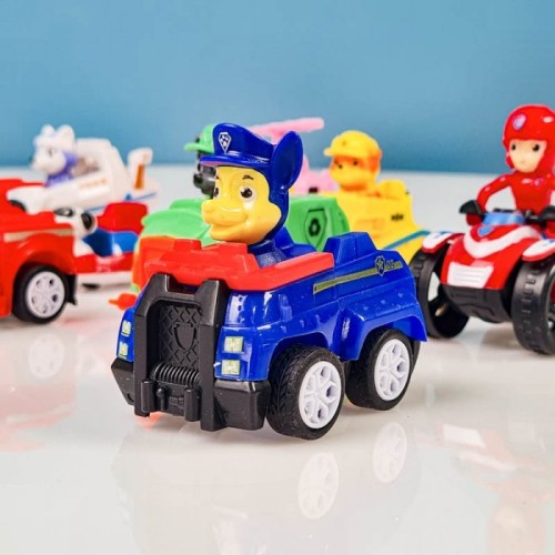 فیگور9 عددی سگهای نگهبان پاوپاترول paw patrol با ماشین مدل 6632