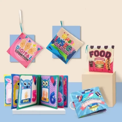 کتاب پارچه ای آموزشی مدل حمل و نقل کد 665334