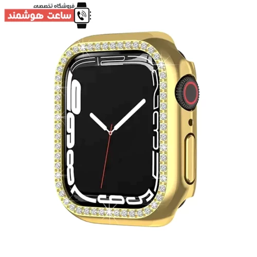 قاب اپل واچ و کاور اپل واچ نگین دار کد 200 - Image 4
