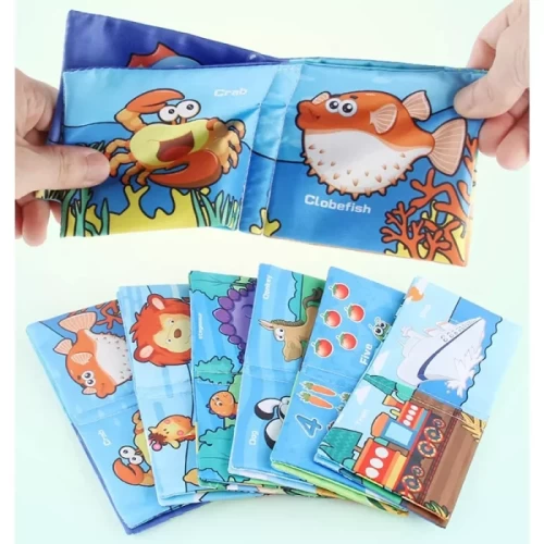 کتاب پارچه ای آموزشی مدل اعداد کد 665323