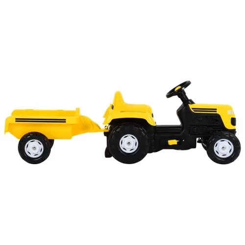 تراکتور پدالی آبی Dolu با تریلر کد 8046