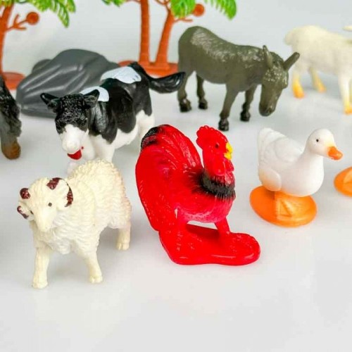 فیگور حیوانات مزرعه طرح استوانه ای کد NC3315