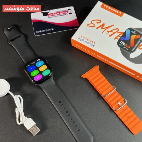 ساعت هوشمند اسمارت KW61 Max - Image 3