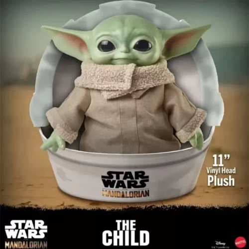 فیگور بیبی یودا پولیشی Baby Yoda 28 سانتی کد 0830KH