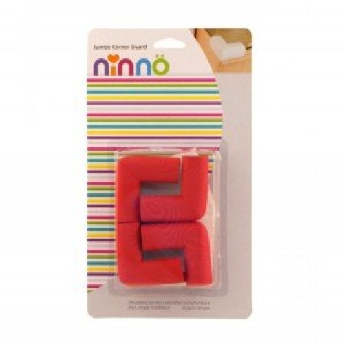 محافظ گوشه جامبو قرمز کوچک (4عددی) ninno 05