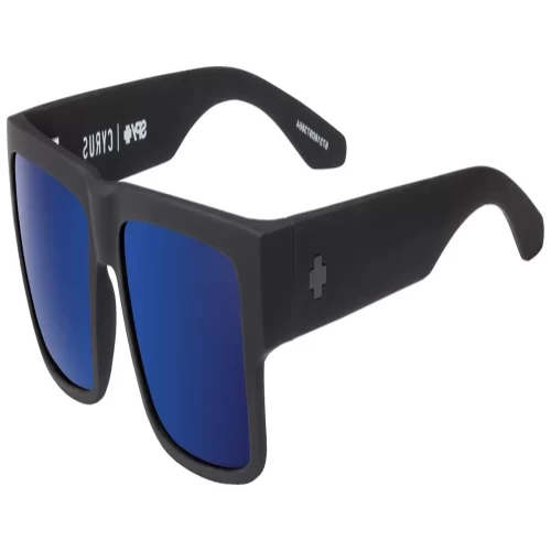 عینک آفتابی اسپای SPY CYRUS SOFT MATTE BLACK - HAPPY BRONZE W BLUE SPECTRA - Image 2