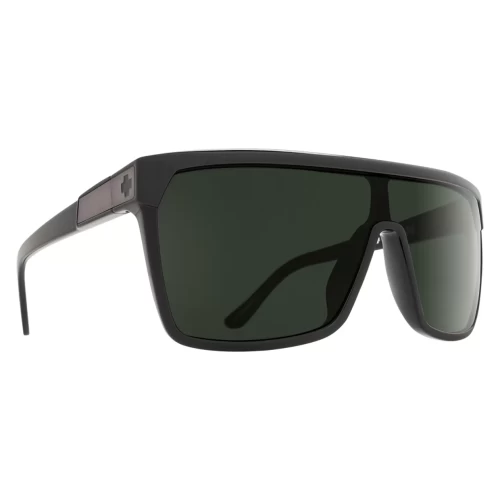 عینک آفتابی اسپای مدل SPY Flynn Black Matte Black - HD Plus Gray Green - Image 4