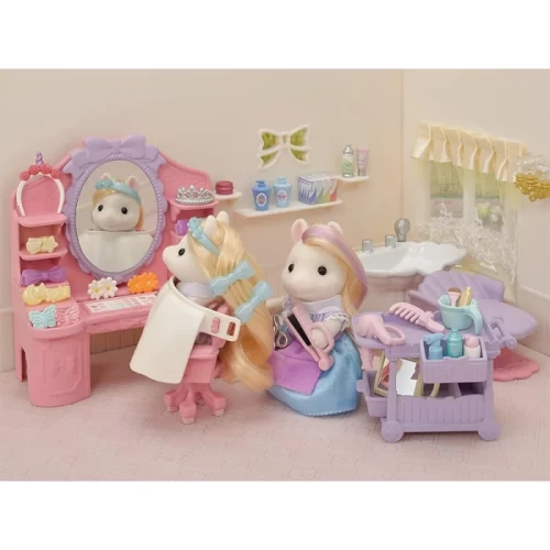 اسباب بازی سیلوانیان فامیلیز Sylvanian Families مدلCute Pony Friends کد 5650