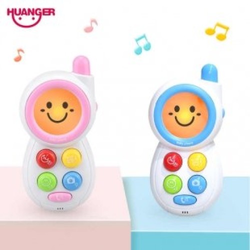 موبایل اسباب بازی موزیکال آبی کودک کد HE0512