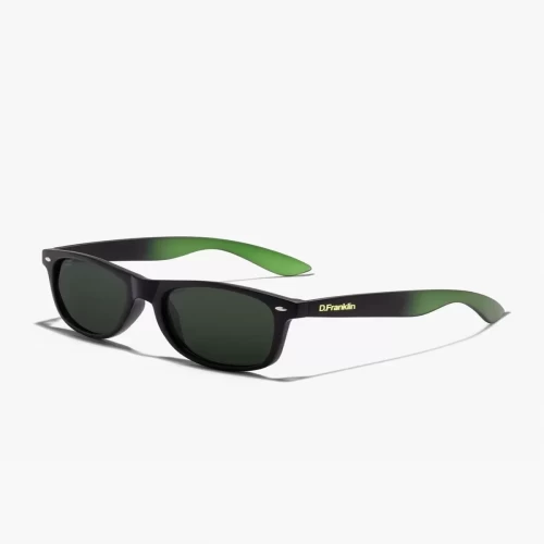 عینک آفتابی دی فرانکلین مدل OCEAN / BLACK - GREEN G15 - Image 2