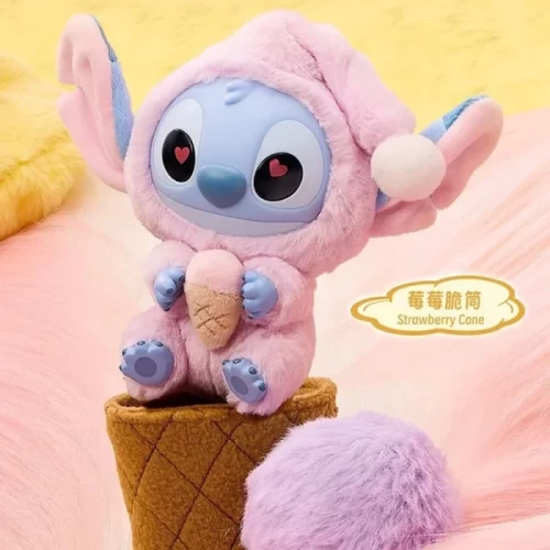 عروسک استیچ شانسی STICH مدلeat something before sleep کد MN202486