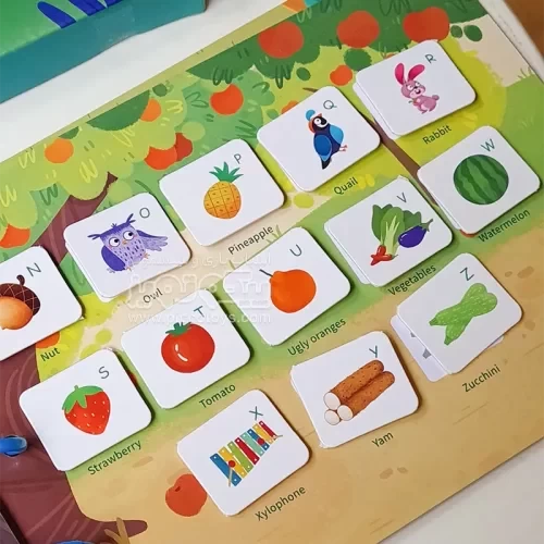 کتاب مونته سوری پازلی busy book مدل حیوانات مزرعه کد P/100468/A