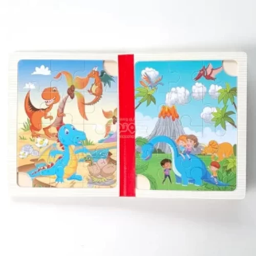 خرید پازل کتابی چوبی