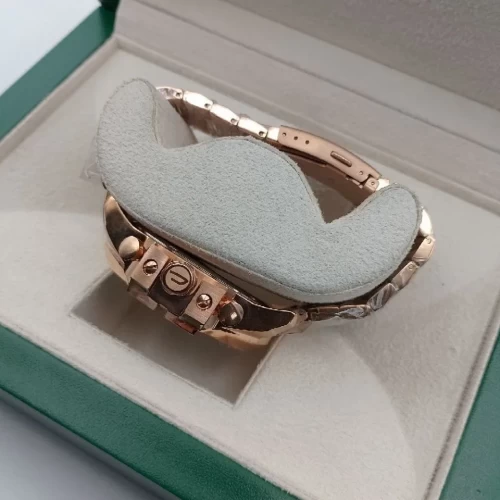 ساعت دیزل رزگلد صفحه سفید - Image 2