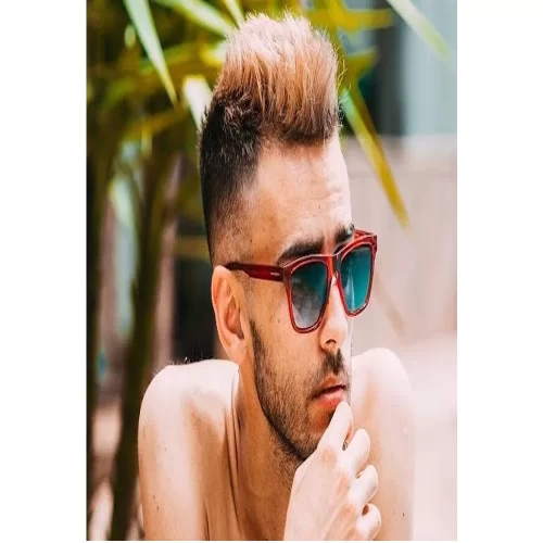 عینک آفتابی هاکرز مدل Crystal Red Blue Gradient One Ls - Image 7