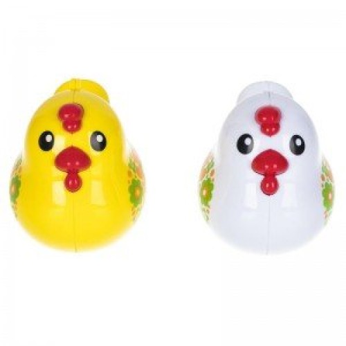 جوجه مرغ صورتی موزیکال huile toys 6102مرغ صورتی موزیکال huile toys