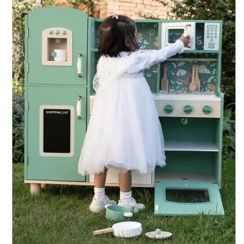 آشپزخانه چوبی کودک کلاسیک ورلد وینتیج Vintage KITCHEN classic world کد 50562