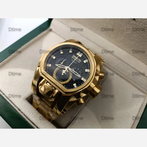 ساعت اینوکتا زئوس طلایی صفحه مشکی