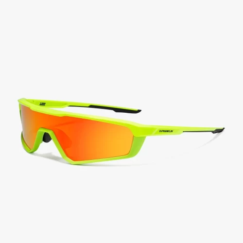 عینک آفتابی دی فرانکلین مدل D.Franklin HURRICANE LIME FULL / RED - Image 3