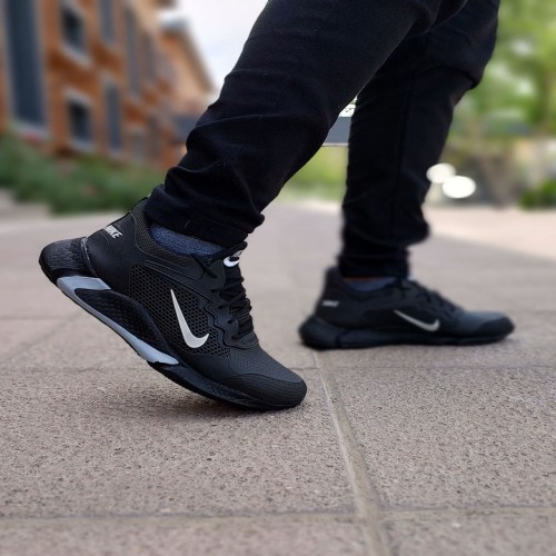 کفش اسپرت مردانه نایک مشکی مدل 1034