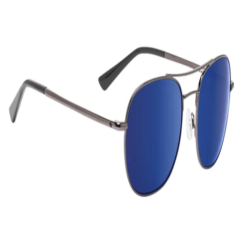 عینک آفتابی اسپای مدل Spy Pemberton Gunmetal - HD Plus Gray Green with Dark Blue Spectra - Image 5