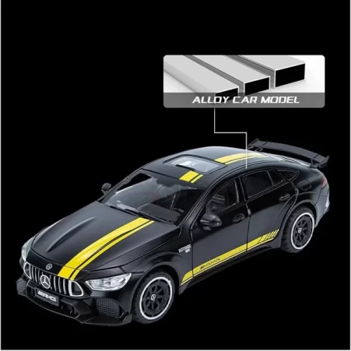 ماکت ماشین بنز جی تی آر مشکی GTR کد M338