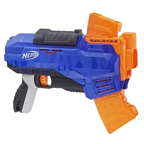 تفنگ اسباب بازی کودک نرف مدل NERF ELITE RUKKUS ICS8 کد E2654