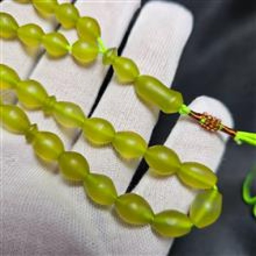 خرید تسبیح 33 دانه سنگ شاه مقصود معدنی کد وردسا