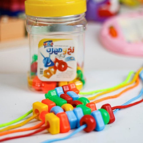 اسباب بازی نخ و مهره 50 عددی کد 4047275