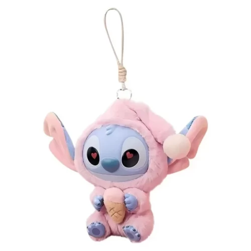 عروسک استیچ شانسی STICH مدلeat something before sleep کد MN202486