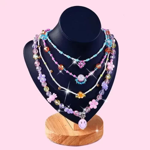ست ساخت دستبند و گردنبند کودک کد 7103