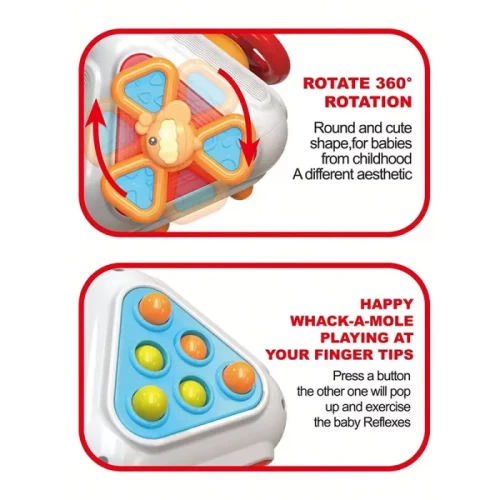 اسباب بازی بیزی بال مثلثی POLYHEDRON کد RT1601