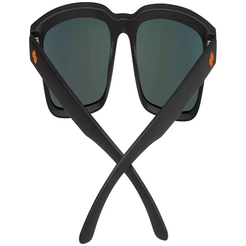 عینک آفتابی اسپای SPY Helm 2 Dale Jr Matte Black - HD Plus Gray Green with Orange Spectra Mirror - Image 5