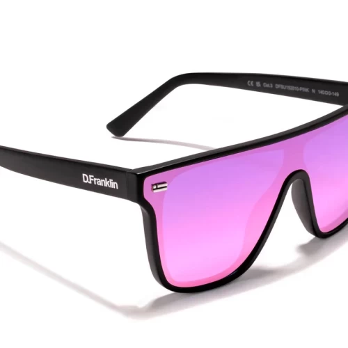 عینک آفتابی دی فرانکلین مدل D.franklin INFINITY / MATT BLACK - PINK REVO - Image 5