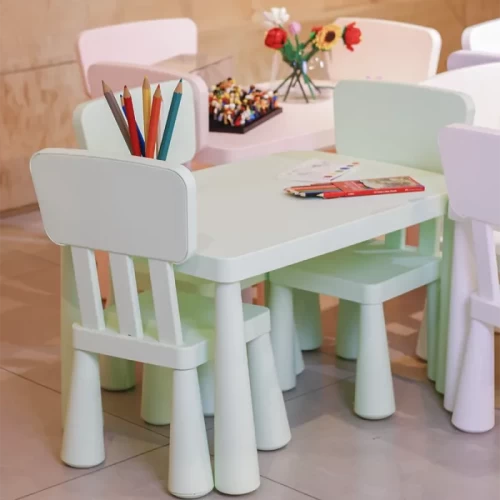 صندلی کودک مدل ماموت MAMMUT رنگ سبز پاستلی کد 3513