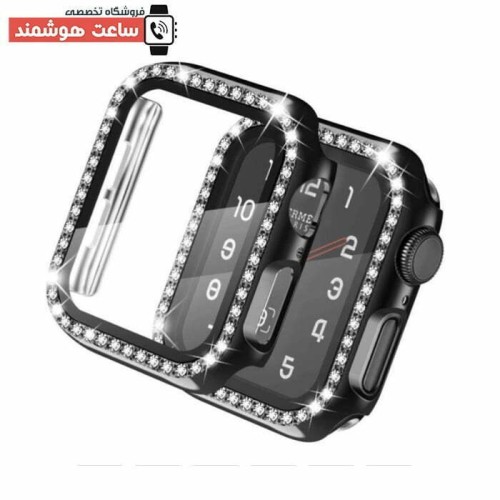 قاب محافظ نگین دار اپل واچ کد 350 - Image 9