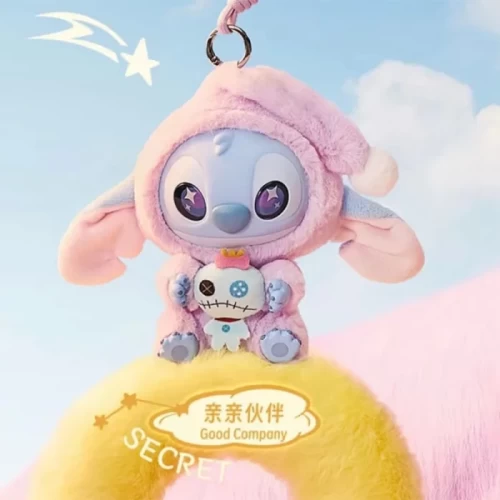 عروسک استیچ شانسی STICH مدلeat something before sleep کد MN202486