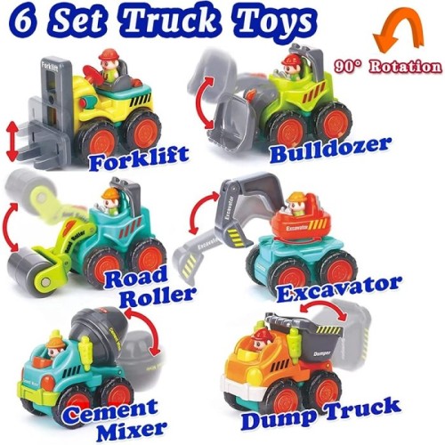 ماشین اسباب بازی بیل مکانیکی HUILE TOYS مدل P/A3116C/BM