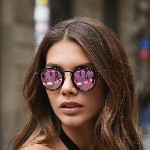 عینک آفتابی دی فرانکلین مدل D.franklin ROLLER TR90 / BLACK-PINK - Image 4