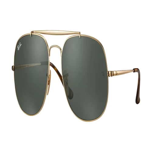 عینک آفتابی RayBan 3561 General Gold Green Classic G 15 - Image 2