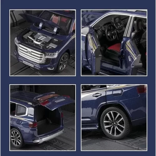 ماکت ماشین عقب کش مدل تویوتا لندکروزر کد K209C