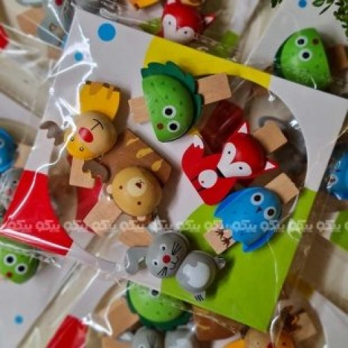 اسباب بازی گیره چوبی لباس