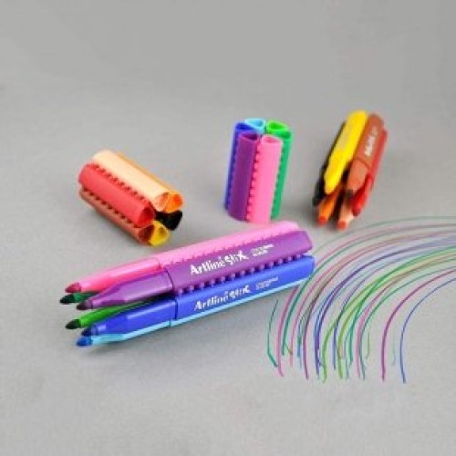 ماژیک نقاشی 12 رنگ استیکس کد ETX300